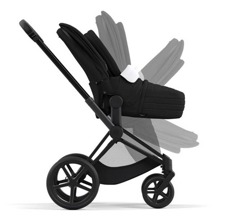 [OUTLET] Cybex Priam 4.0 Wózek Głęboko-Spacerowy Deep Black