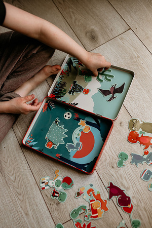 Mudpuppy Magnetyczne konstrukcje Tiny T.rex 4+