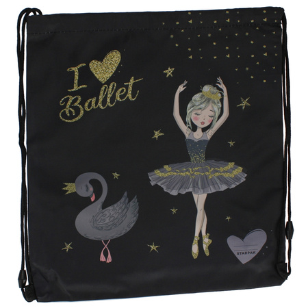 Starpak Worek na buty Balerina Gold