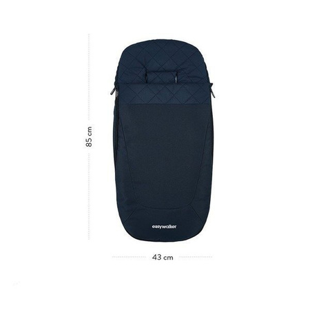 Easywalker Harvey 2 Premium Śpiworek do wózka na zimę Sapphire Blue