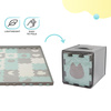 Kinderkraft Luno Shapes Mata Piankowe Puzzle Mint