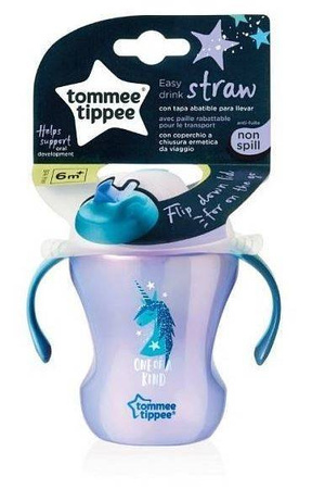 Tommee Tippee Exp Kubek Niekapek Ze Słomką Girl 230ml, 6m+new 44701491