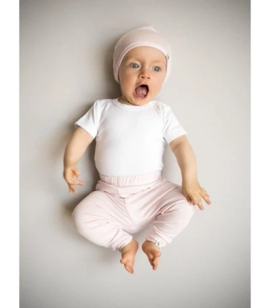 Nanaf Organic Czapka Bamboo Rozmiar 62 Różowa