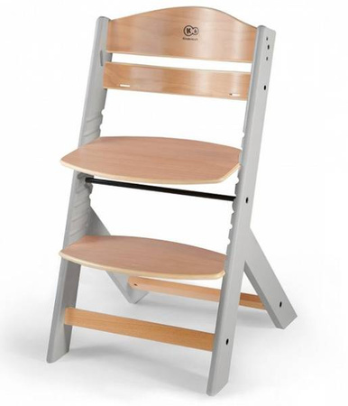 Kinderkraft Enock Krzesełko Do Karmienia Z Poduszką Szare