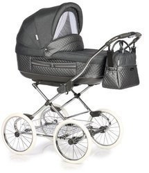 Roan Wózek Marita Prestige Głęboko-Spacerowy 2w1 P231 / Piankowe 14"