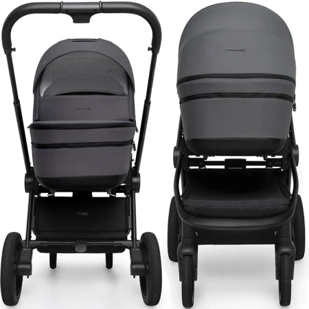 Muuvo Five Wózek Głęboko-Spacerowy + Cybex Cloud T I-Size Fotelik Samochodowy