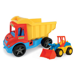 Wader Multi Truck z koparką