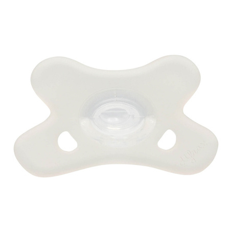 Canpol Babies Smoczek 100% Silikonowy 6-12 msc 24/002_whi