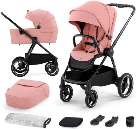 Kinderkraft Nea Wózek Głęboko-Spacerowy 2w1 Ash Pink