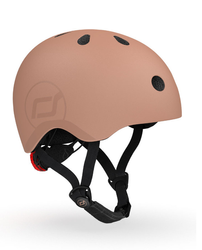 Scootandride Kask S-M Dla Dzieci 3+ Mocha