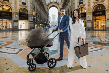 Espiro Miloo 2024 Wózek Głęboko-Spacerowy 204 Luxury Green