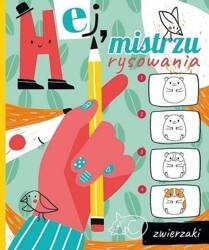 Trefl Books Zwierzaki. Hej, mistrzu rysowania!