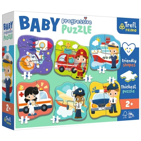 Trefl Puzzle Primo Zawody i Pojazdy