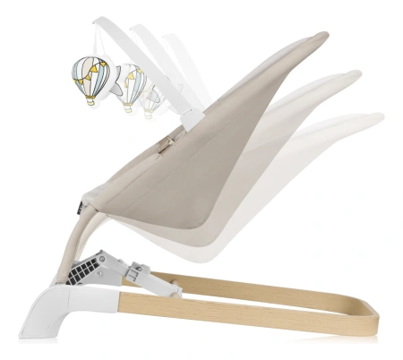 Lionelo Lilac bujaczek leżaczek Beige Sand