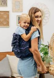 LennyLamb Nosidło Klamrowe Onbuhimo z Tkaniny Żakardowej 100% Bawełna Rozmiar Preschool Boho Eclectic