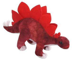 Beppe Zabawka Pluszowa Dinozaur Stegozaur 30cm 13456  Czerwony