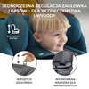 Kinderkraft Oneto 3 I-Size Fotelik Samochodowy 9-36 kg Cool Grey