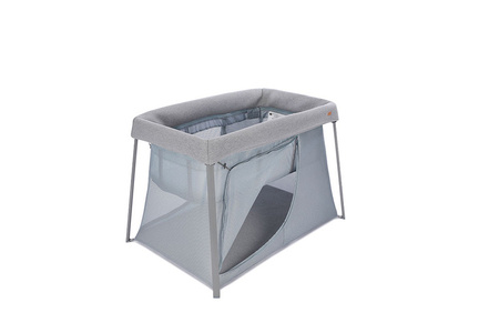 Beaba Łóżeczko turystyczne dwupoziomowe z funkcją kojca 3w1 Eazy sleep Heather grey / Pebble