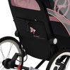 [OUTLET] Cybex Zeno Siedzisko Przyczepki Do Biegania Do Roweru Cybex Sports  Powder Pink by Anna Lewandowska
