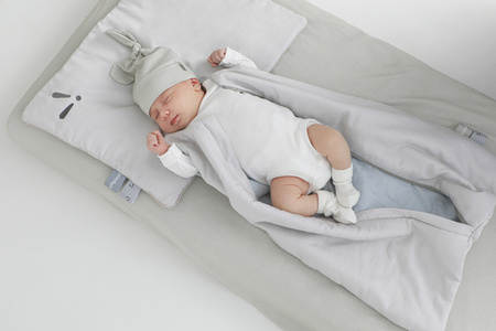 Piapimo SleepSweet Śpiworek Letni 1.0 TOG 3-6 mies. Piaskowy i Szary