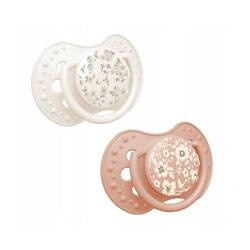 Lovi Smoczek Uspokajający Dynamiczny 0-3msc Silikonowy Blossom Ivory 22/921girl