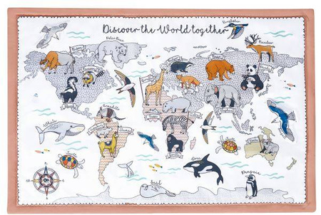 Kinderkraft Tippy Mata Edukacyjna 2w1