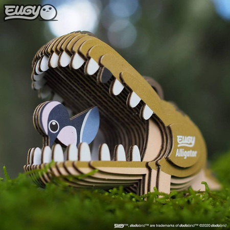 Eugy Eko 3D Układanka Aligator