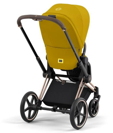 [OUTLET] Cybex Priam 4.0 Mustard Yellow - stelaż Chrome Black