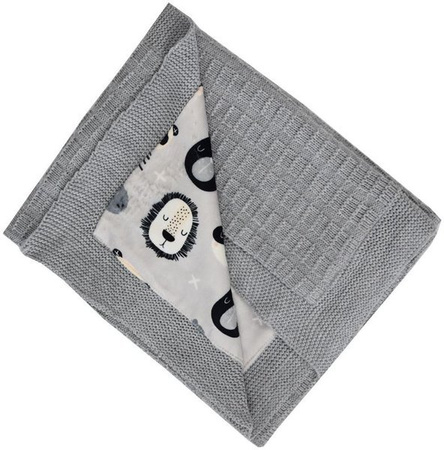 Kocyk Dzianinowy PLE-25   PLE-25 Zwierzęta Maski