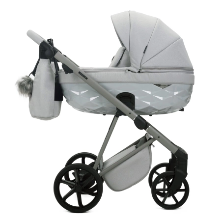 Adamex QUANTUM NATURA Wózek Głęboko-Spacerowy QN-9 Moon