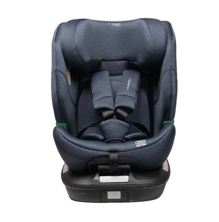 Mast Swiss Design M.Rox Obrotowy Fotelik Samochodowy Blueberry