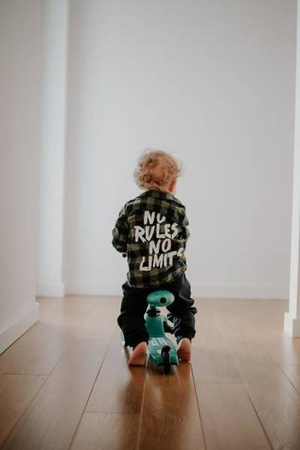 Scootandride Highwaykick 1 Jeździk i Hulajnoga 2w1 1-5 Lat + Scootandride Kask S-M Forest 