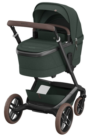 Maxi-Cosi Fame + Carrycot Wózek Głęboko-Spacerowy 2w1 Twillic Green