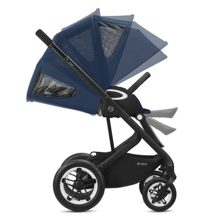 Cybex Talos S Lux Wózek Spacerowy Czarna Rama Soho Grey