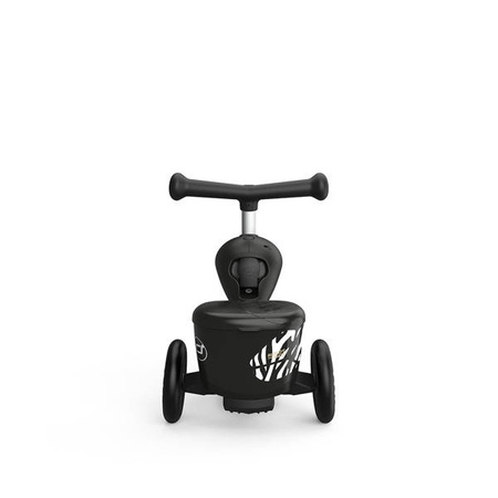 [OUTLET] Scootandride Highwaykick 1 Lifestyle 2w1 Jeżdzik i Hulajnoga Trójkołowa z Zamykanym Schowkiem 1-5 lat Zebra