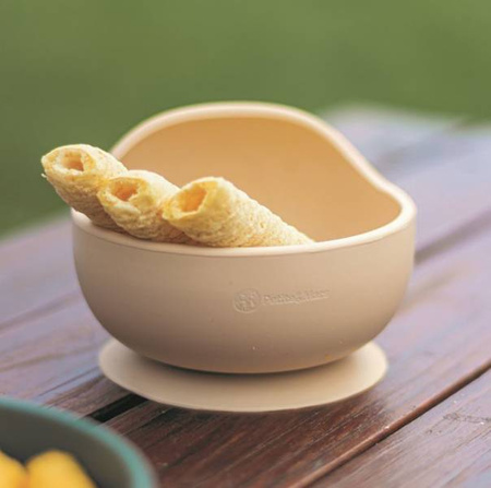 Petite&Mars Take&Match Silikonowa Miseczka z Przyssawką 6m+ Desert Sand