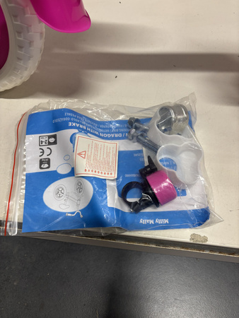 [OUTLET] Milly Mally Dragon Rowerek Biegowy Różówy 