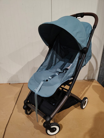 [OUTLET] Cybex Orfeo Wózek Spacerowy Rama Taupe Stormy Blue 2025