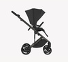 Anex Eli Wózek Głęboko-Spacerowy No.5 + Cybex Aton B2 i-Size Fotelik Samochodowy 0-13kg + Baza One Volcano Black	