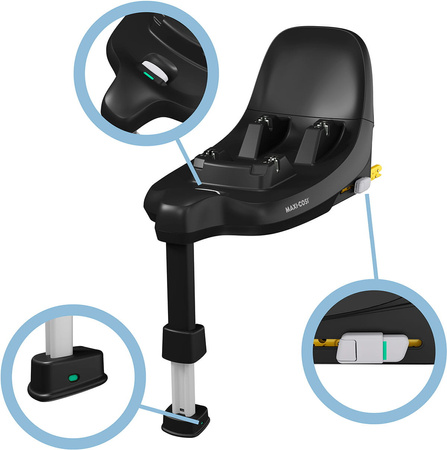 Maxi Cosi FamilyFix S Baza ISOFIX do FDotelika Pebble S, Pearl S Black