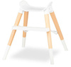Lionelo Mona Drewniane Krzesełko Do Karmienia Stone