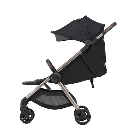 Anex IQ Premium New Transfarmation Wózek Głęboko-Spacerowy Smoky + 	Cybex Aton B2 i-Size Fotelik Samochodowy 0-13kg + Baza One Volcano Black