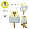 Lassig Kamizelka do pływania asekuracyjna dla dzieci Splash & Fun blue/lime