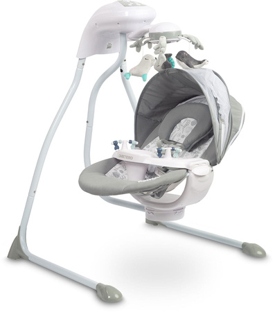 Caretero Raffi Huśtawka Elektryczna Graphite