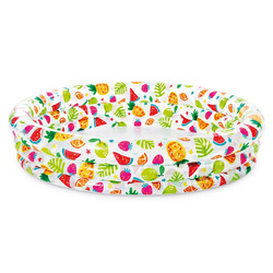 Intex Basen Dmuchany Owocki 132 x 28 cm