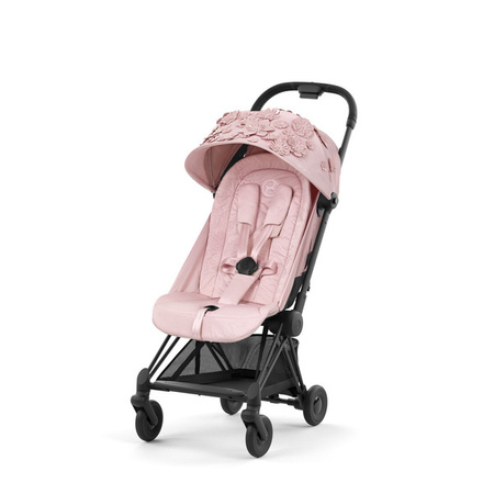 Cybex Coya Wózek Spacerowy + Folia Przeciwdeszczowa Simply Flowers Pale Blush 2023