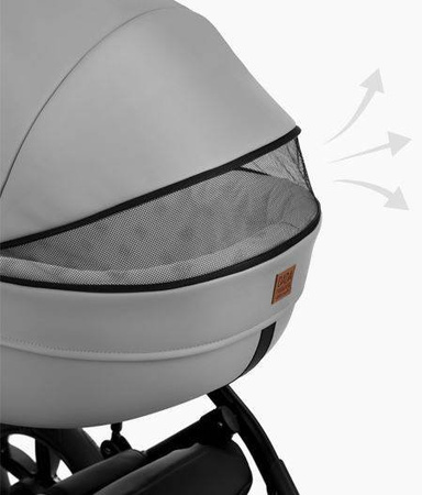 Dada Prams Max 500 Wózek Głęboko-Spacerowy 2w1 Pure Black