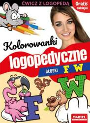 Martel Kolorowanki Logopedyczne Głoski F W