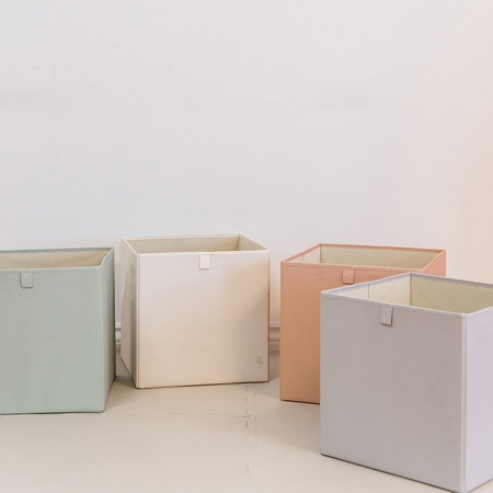 3 Sprouts Recycled Pudełko Na Zabawki Solid Light Gray