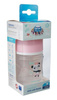 Canpol Babies EasyStart Exotic Animals Butelka Szerokootworowa Antykolkowa 120 ml 35/220_pin Pink